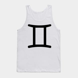 Gemini Astrology Zodiac Star Sign Tank Top